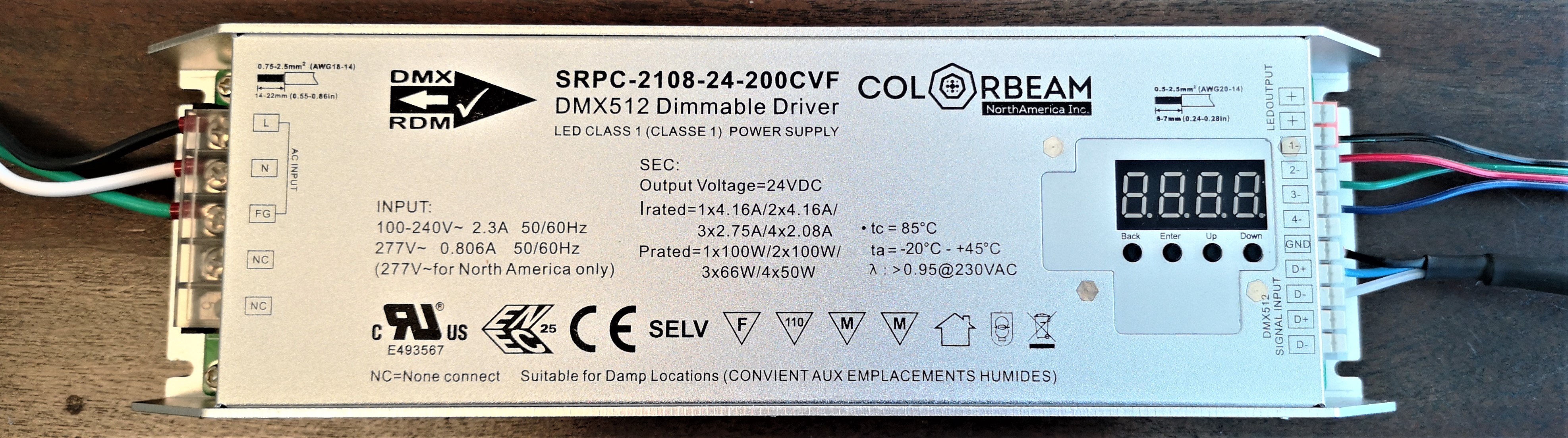 SRPC2108 Wired