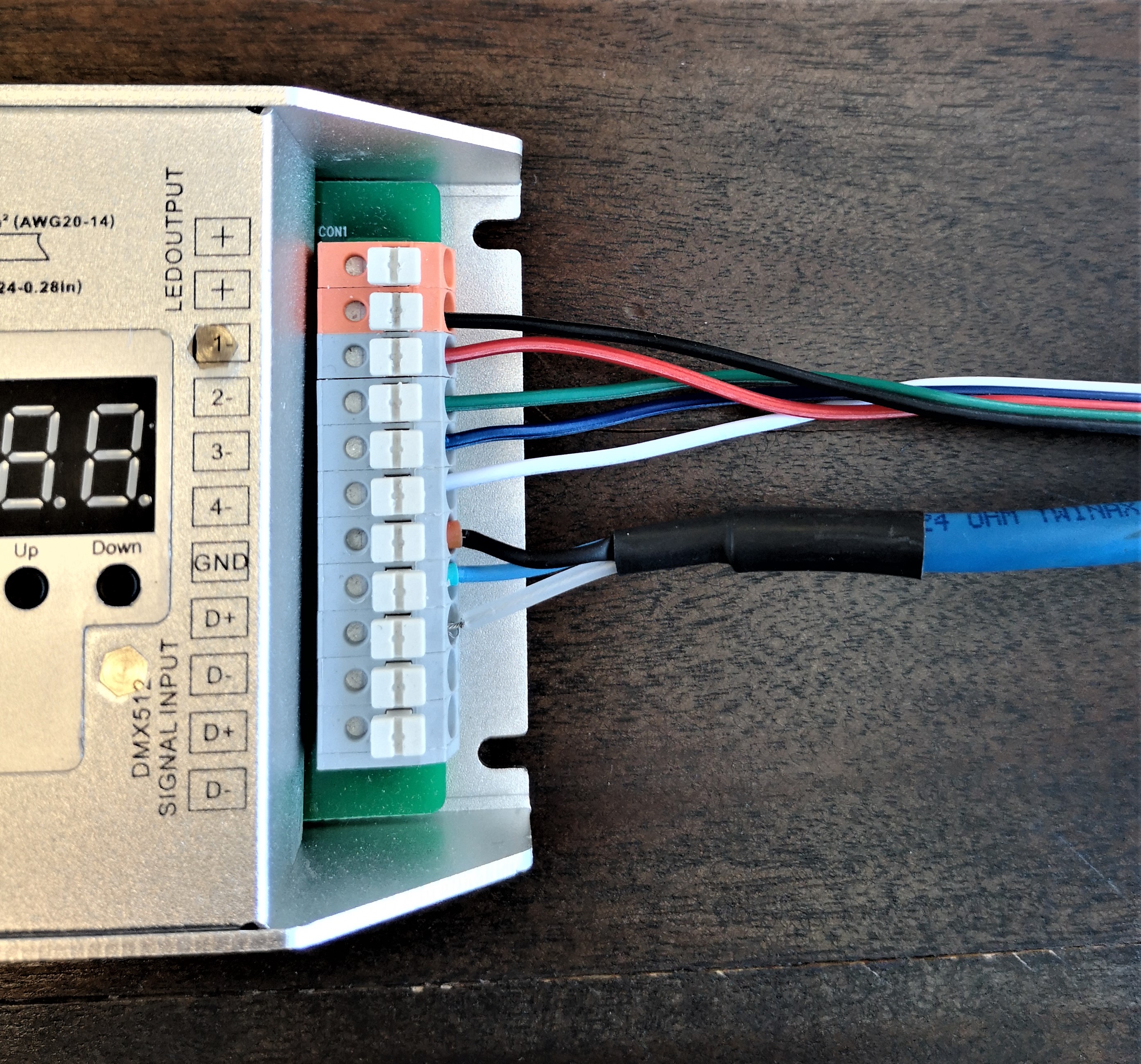 RGBW Tape Wiring